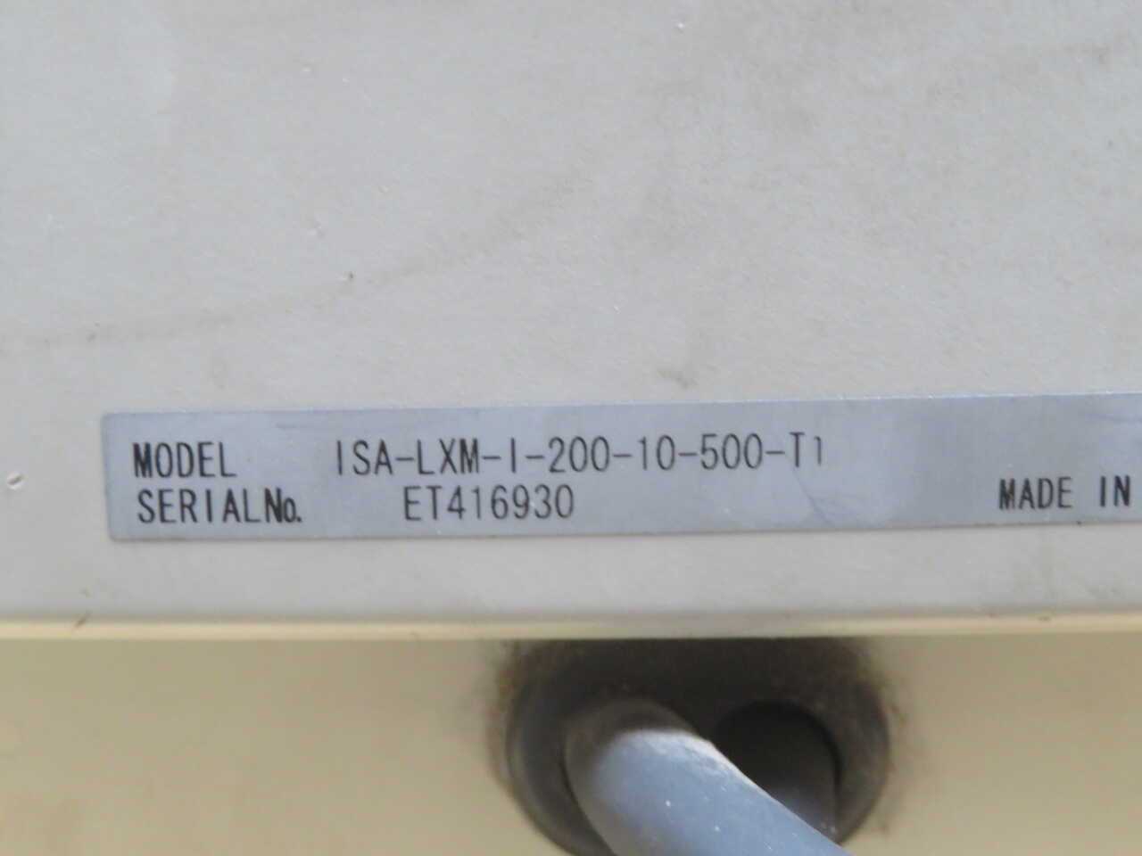 IAI ISA-LXM-1-200-10-500-T1 PNEUMATIC INCREMENTAL ACTUATOR T270919 - SERVO