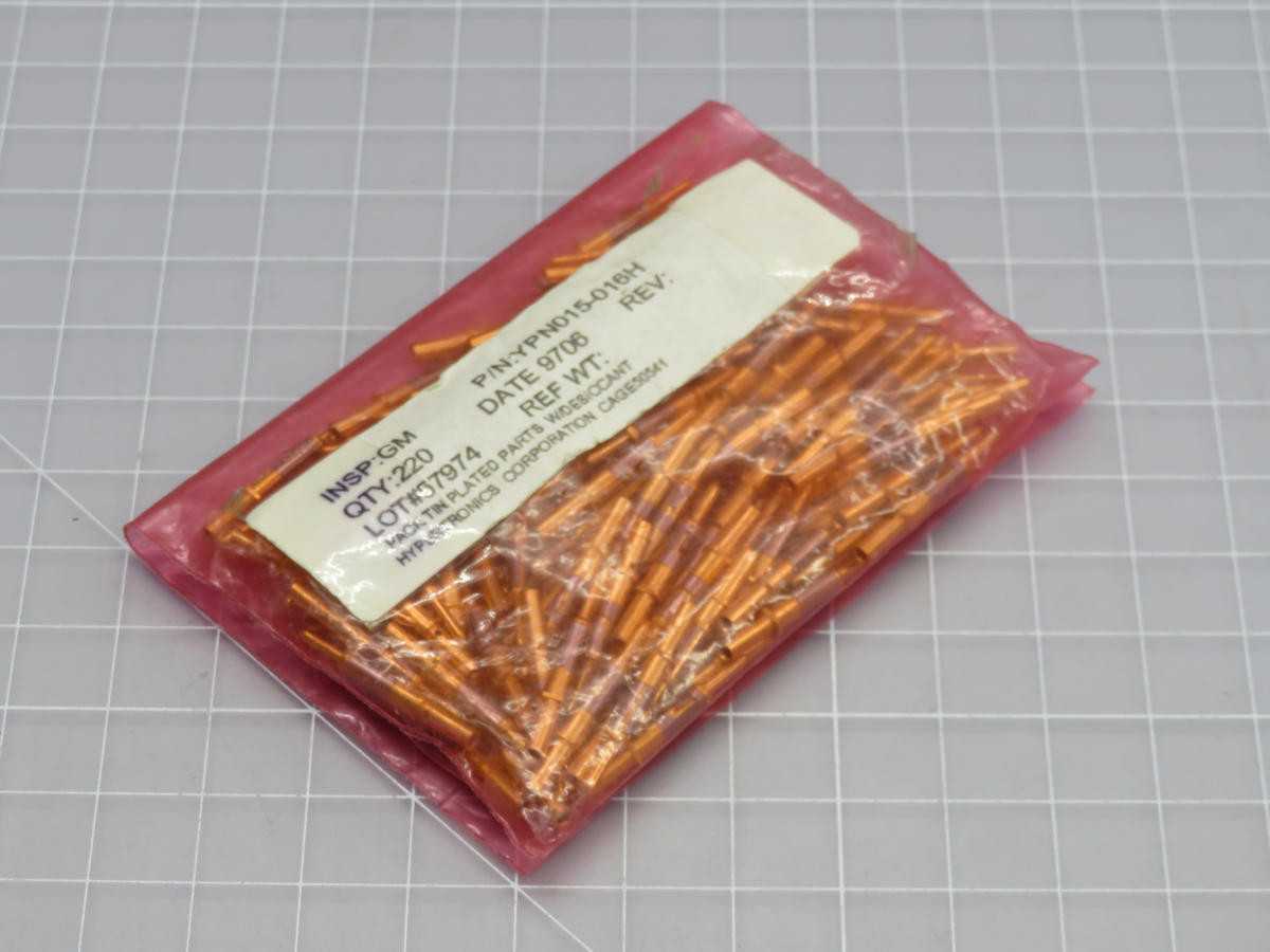 LOT OF 210 SMITH INTERCONNECT YPN015-016H PIN CONNECTOR T220164 - TERMINAL BLOCKS