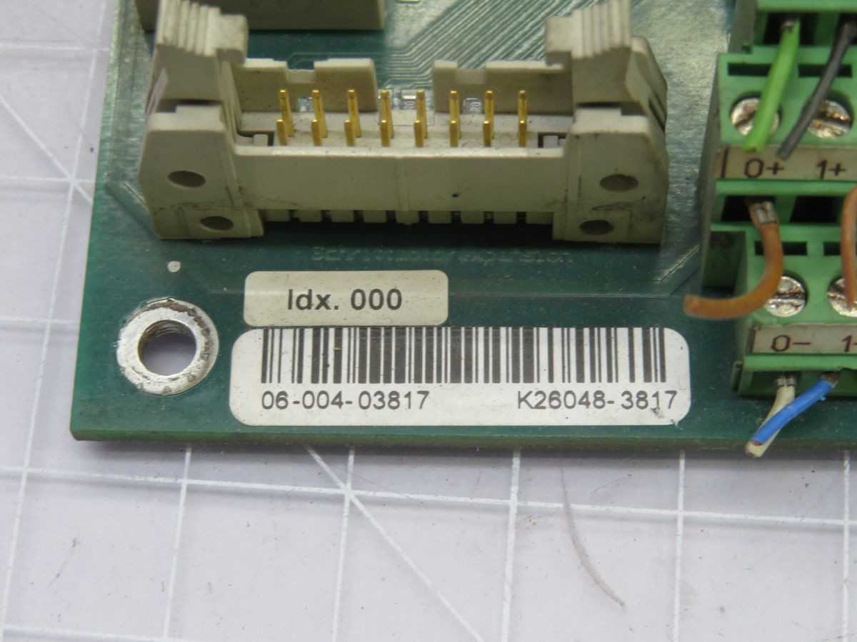 KOMAX F937R02.L2 CIRCUIT BOARD T258039 - PCB CIRCUIT BOARDS