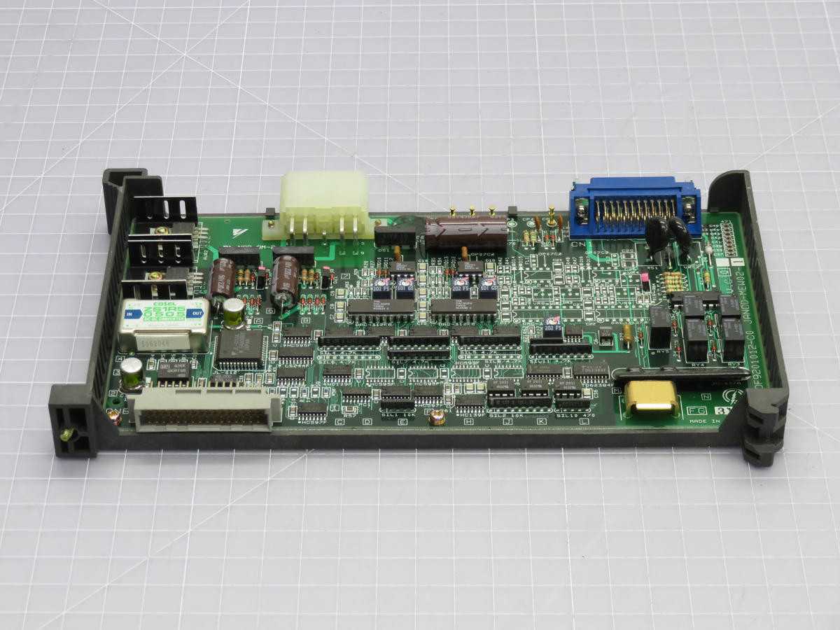 MOTOMAN ROBOTICS JANCD-MEW02-1 DF9201012-C0 SERVO ADD-ON MODULE/BOARD T215306 - SERVO
