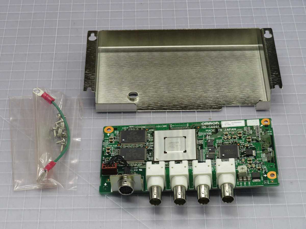 OMRON NS-CA001 INPUT MODULE T229324 - PLC MODULES