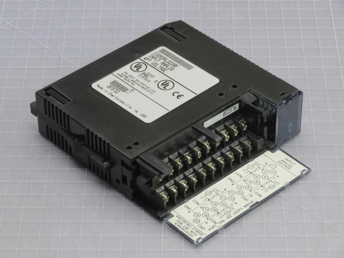 GE IC693ALG220 F INPUT MODULE T234268 - AUTOMATION & CONTROLS GE IC693ALG220 F INPUT MODULE T234268 - AUTOMATION & CONTROLS
