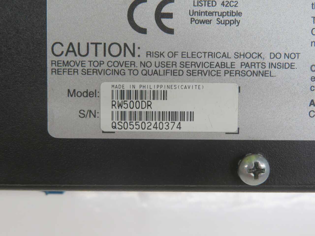 ALLEN BRADLEY RW500DR POWER SUPPLY T272354 - AC VFD DRIVES