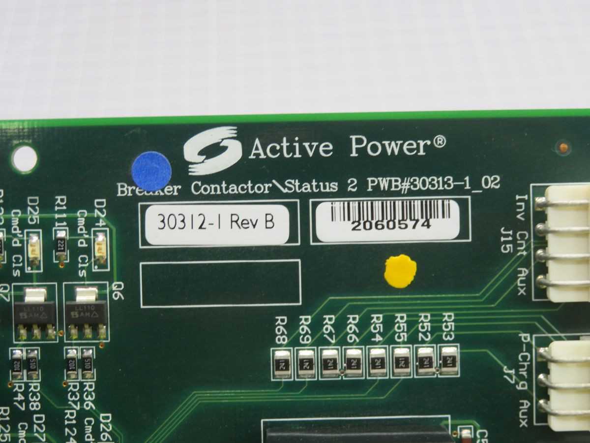 ACTIVE POWER 30313-1_02 2060574 CIRCUIT BOARD T260393 - PCB CIRCUIT BOARDS