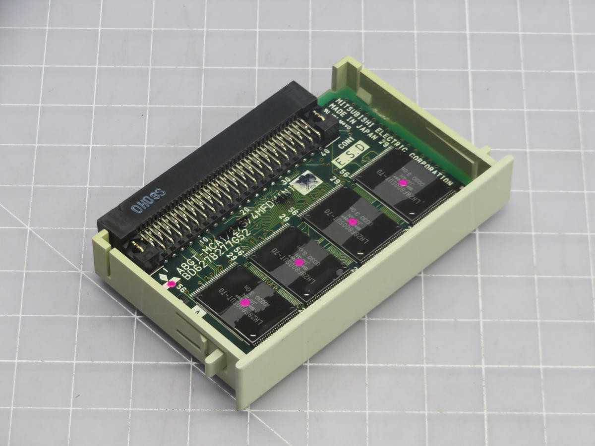 MITSUBISHI A8GT-MCA4MFDW MEMORY CASSETTE T241342 - PLC MODULES