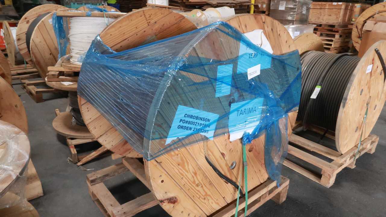 COMMSCOPE ARMORED OFCP LOOSE TUBE FIBER OPTIC CABLE 96 FIBER SINGLE MODE INTERLOCKING 1589 FT - FIBER OPTIC CABLE