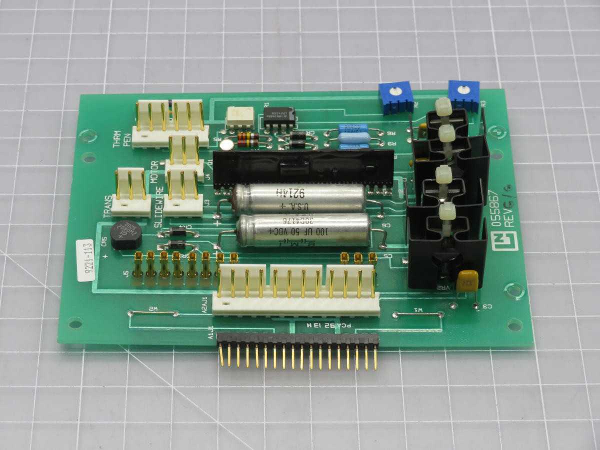 LEEDS NORTHRUP 55867 SERVO AMPLIFIER REV G PCB CIRCUIT BOARD T218243 - PCB CIRCUIT BOARDS