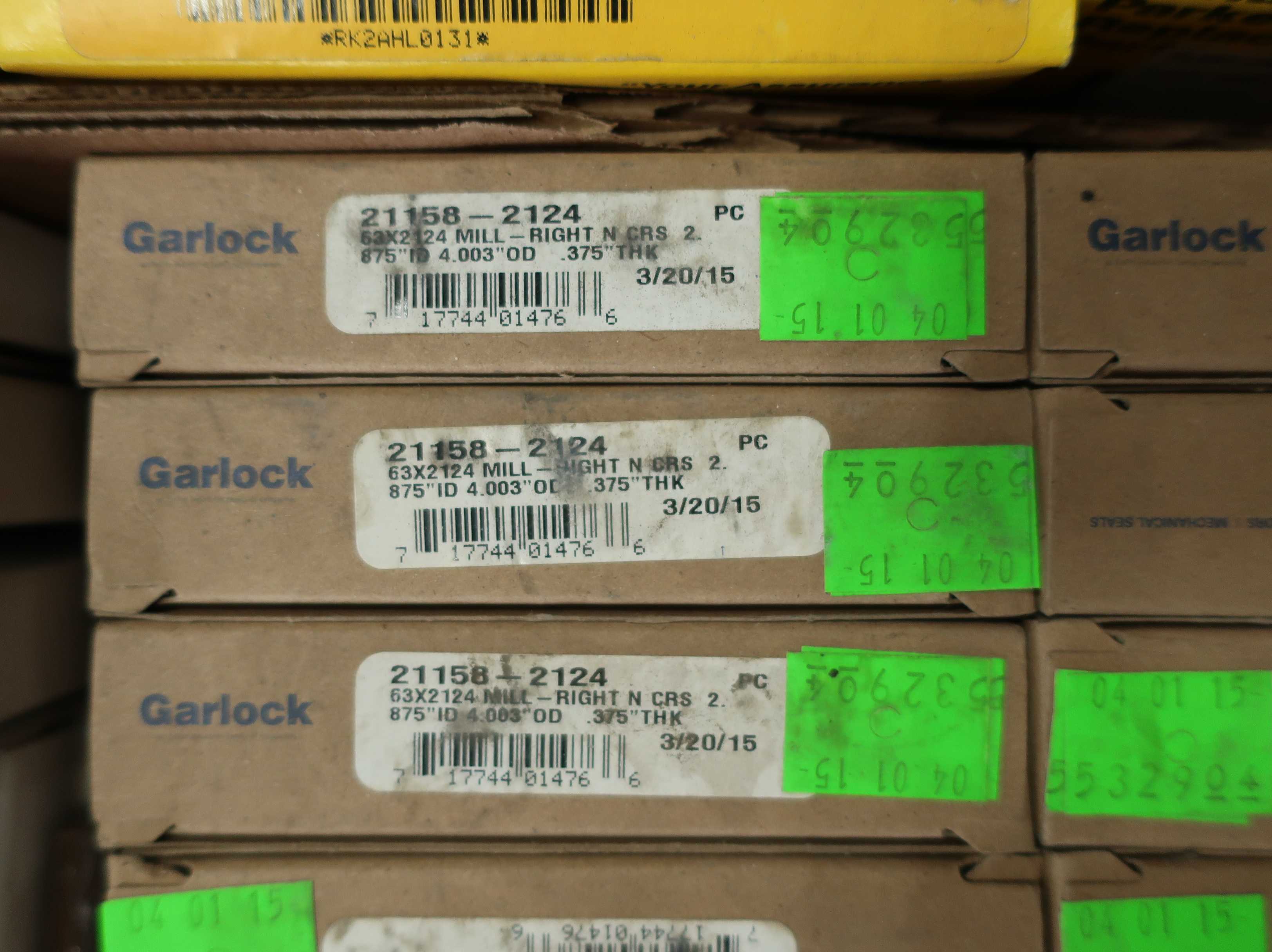 SKU 1772097 - 4 PALLETS OF ASSORTED SEALS - SEALS