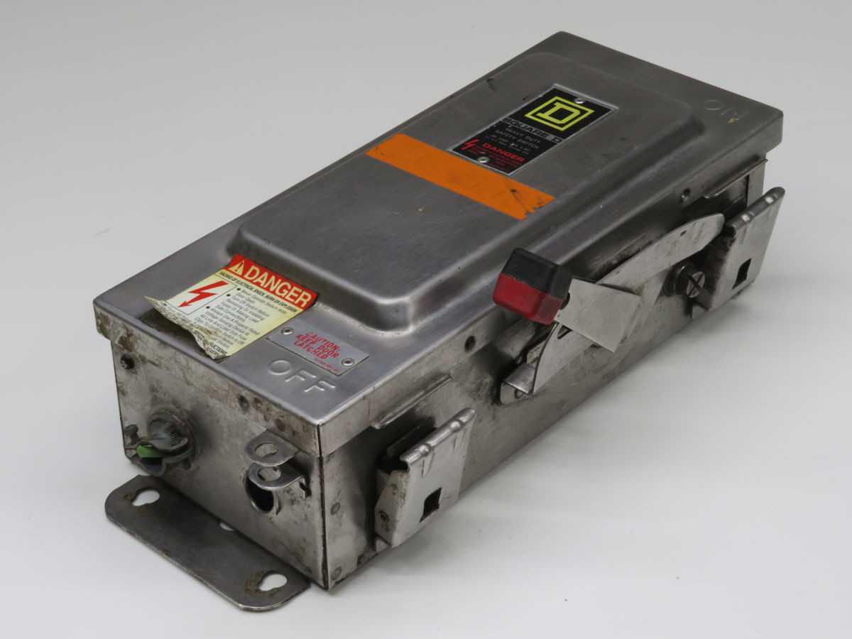 SQUARE D H321DS SAFETY SWITCH T249273 - MISCELLANEOUS