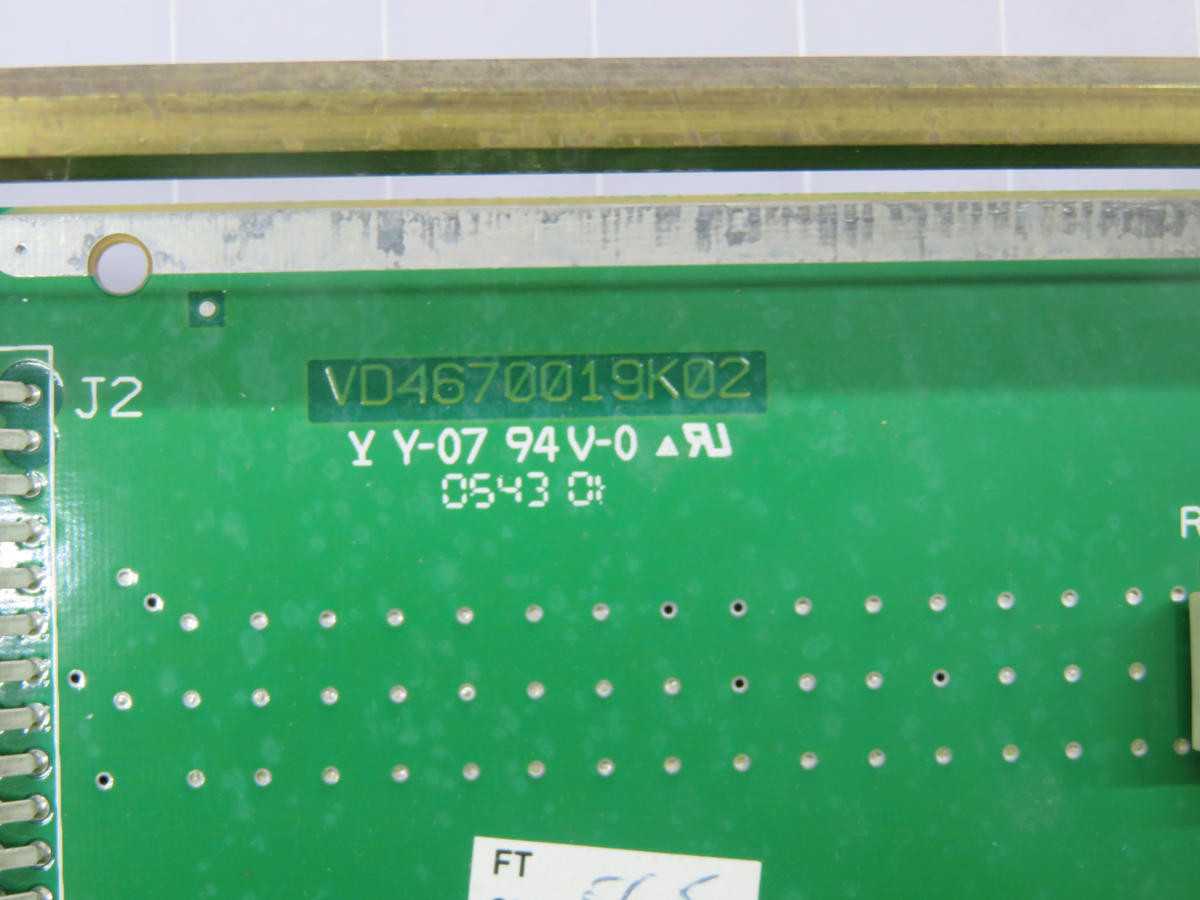 SCEINTIFIC ATLANTA EUROPE NV REAR CARD FCR MIRA VD4650017 CONNECTION CARD MODULE T221467 - PCB CIRCUIT BOARDS