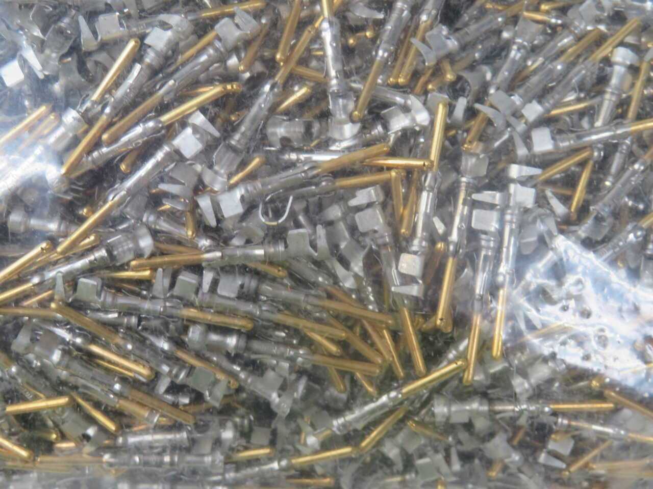 ALLIED ELECTRONICS 66602-2 CONNECTOR PIN CONTACT SIZE 16 BRASS GOLD PLATED 18-14 AWG 13A - AUTOMATION & CONTROLS