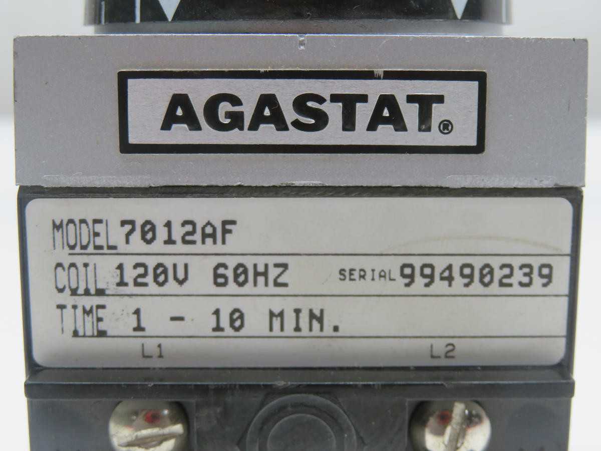 Agastat 7012AF Time Delay Relay T239899 - Reliable Timing Solution - TIME DELAY RELAY