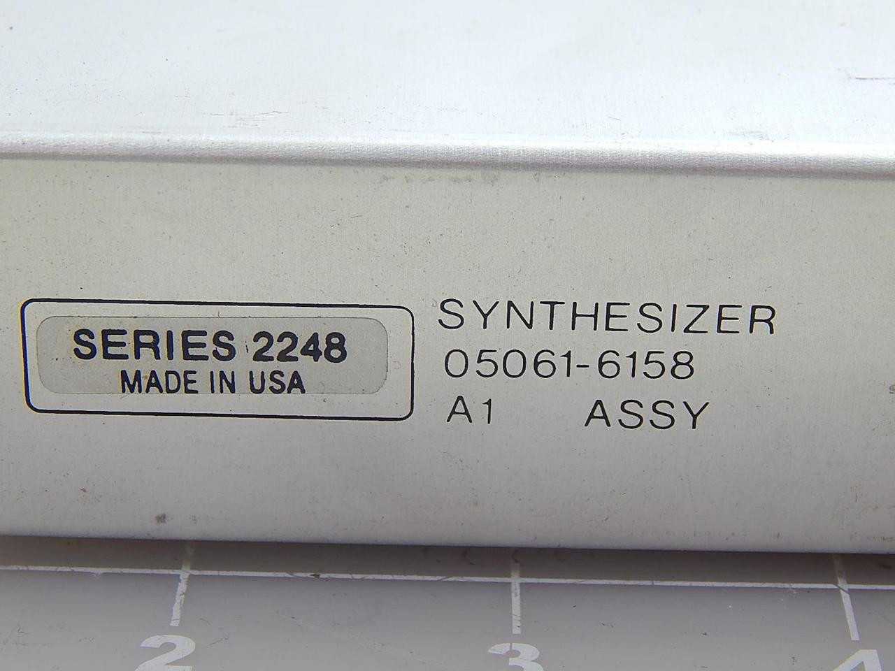 HP HEWLETT PACKARD 05061-6158 SYNTHESIZER T90698 - INSTRUMENTATION