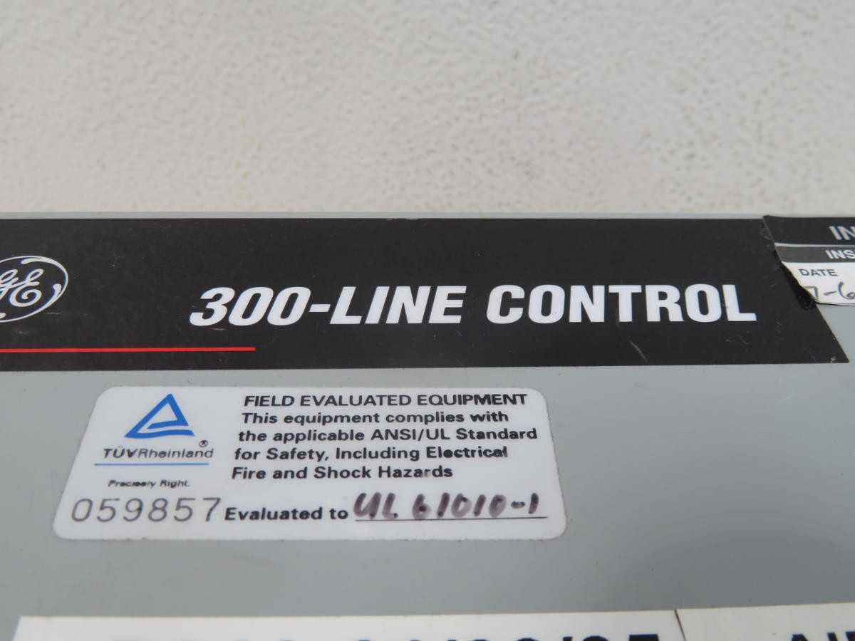 GE CR307CT14TFHDALUA SELA36AT0030 300 LINE CONTROL COMBO MOTOR STARTER T201521 - DC MOTOR