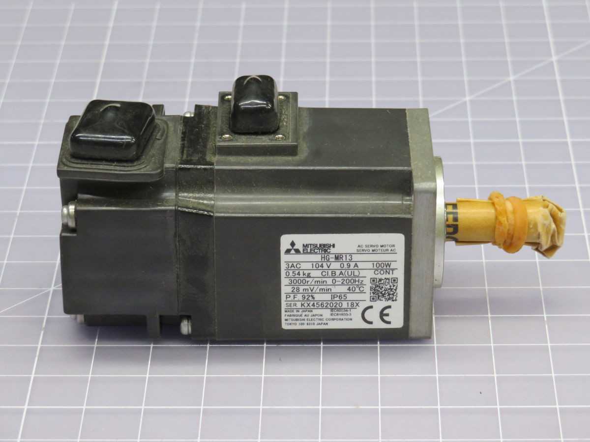 MITSUBISHI HG-MR13 AC SERVO MOTOR T255594 - SERVO