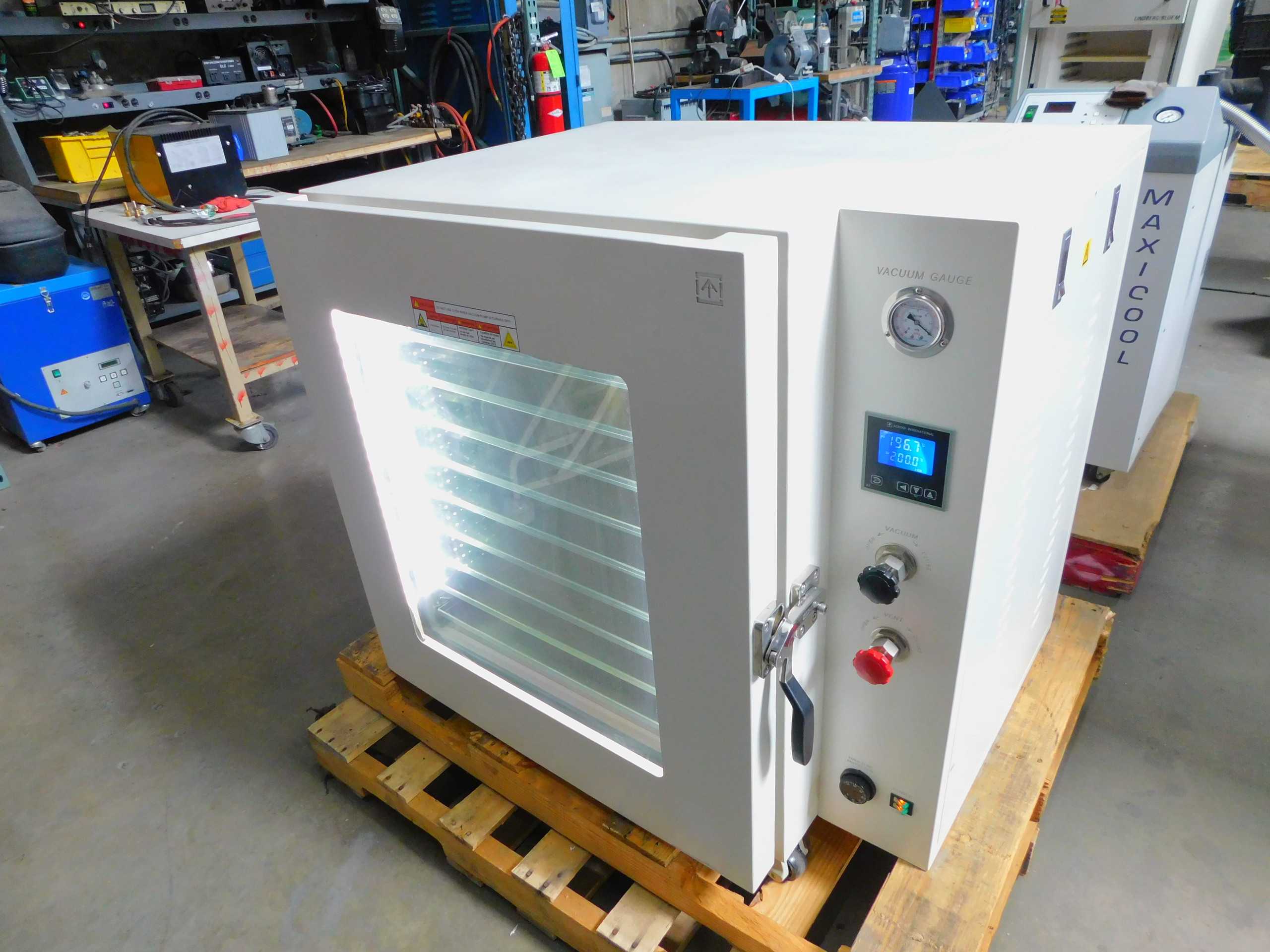 ACROSS INTERNATIONAL AT-75XA1 VACUUM OVEN AMBIENT-250 C, - PROCESS EQUIPMENT