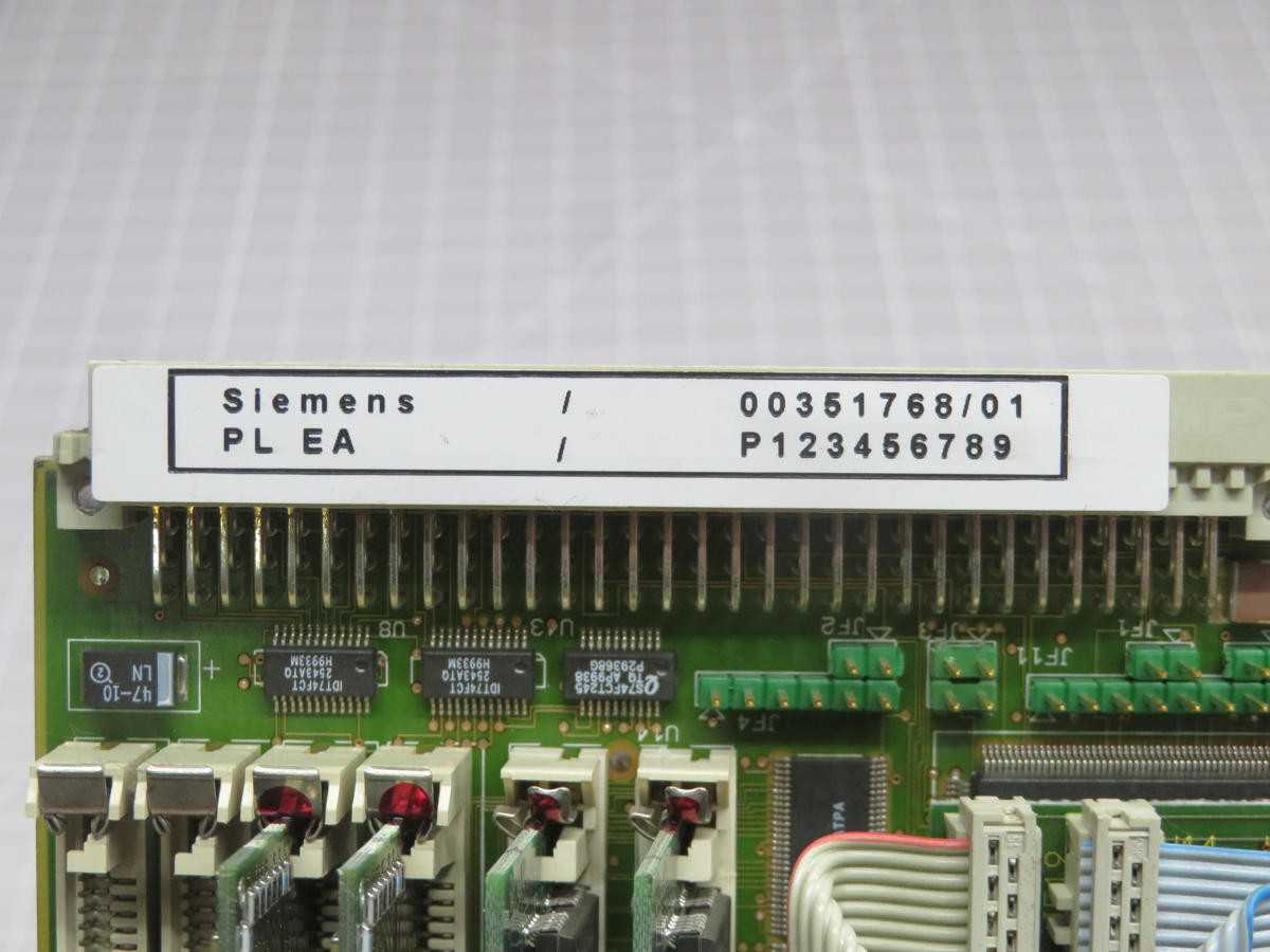 SIEMENS MVS340V2 CIRCUIT CONTROL BOARD MODULE T208564 - PCB CIRCUIT BOARDS