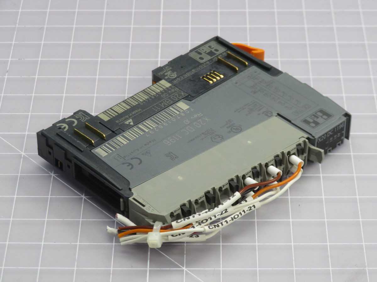 B&R X20 DC 1196 I/O Module T260445 - Reliable Automation Solution - MOTOR DRIVES