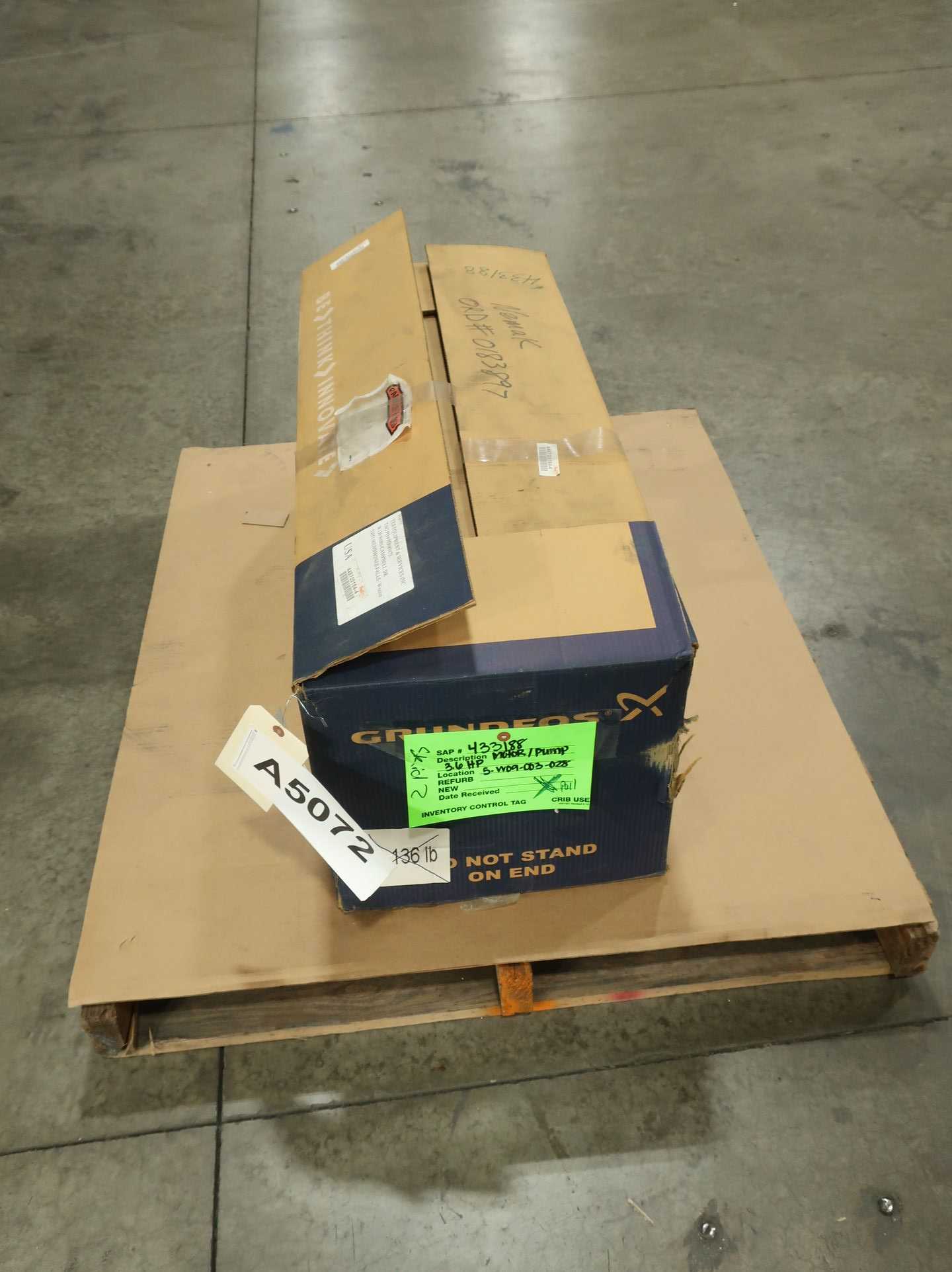 GRUNDFOS VERTICAL MULTI-STAGE PUMP GRUNDFOS VERTICAL MULTI-STAGE PUMP
