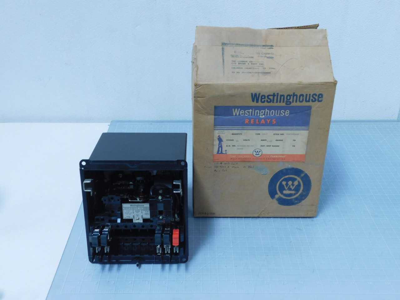 WESTINGHOUSE C0-9H2101N C0-2 OVERCURRENT RELAY T149471 - PROTECTION RELAY