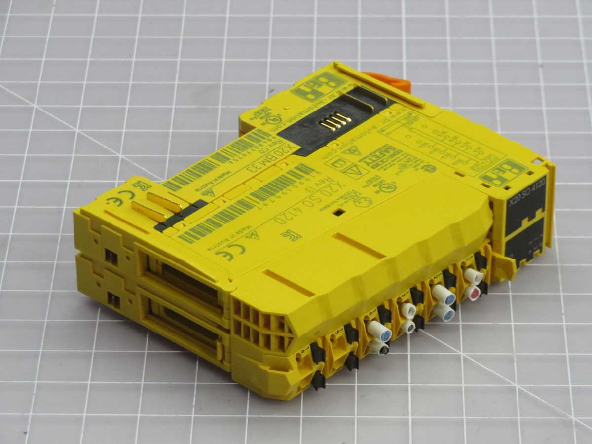 B&R X20 SO 4120 DIGITAL I/O MODULE T260454 - MOTOR DRIVES
