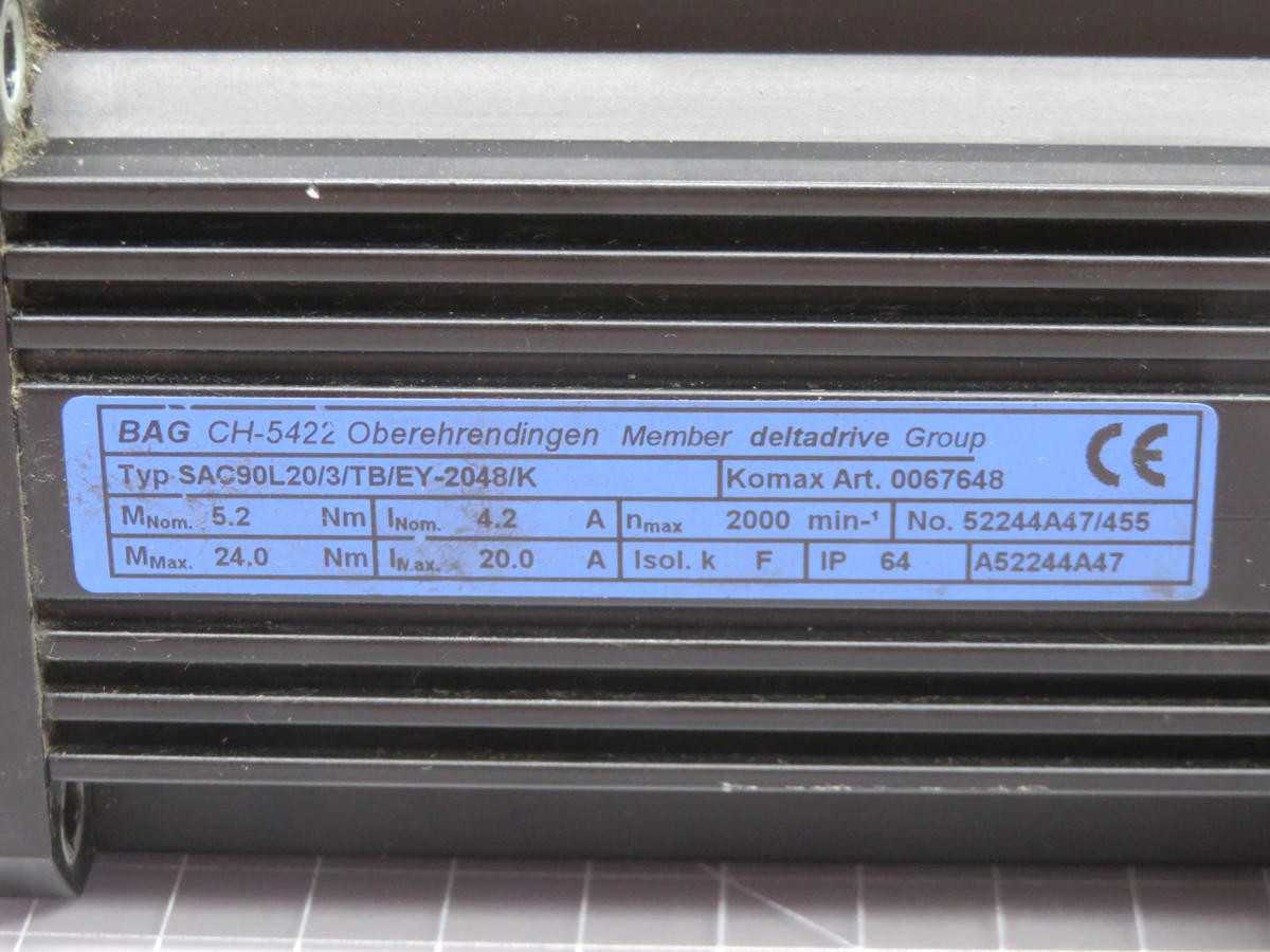 DELTA CH-5422 SERVO MOTOR T206589 - HEATING ELEMENTS