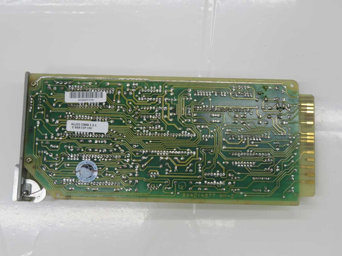 ALLIED J98726DJ-1L1 SD7C427-01 OCU DP PLC MODULE T231625 - PLC MODULES