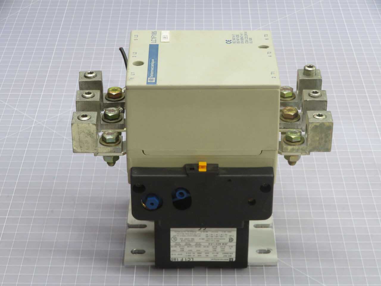 TELEMECANIQUE LC1F185 CONTACTOR BODY T245545 - CONTACTORS