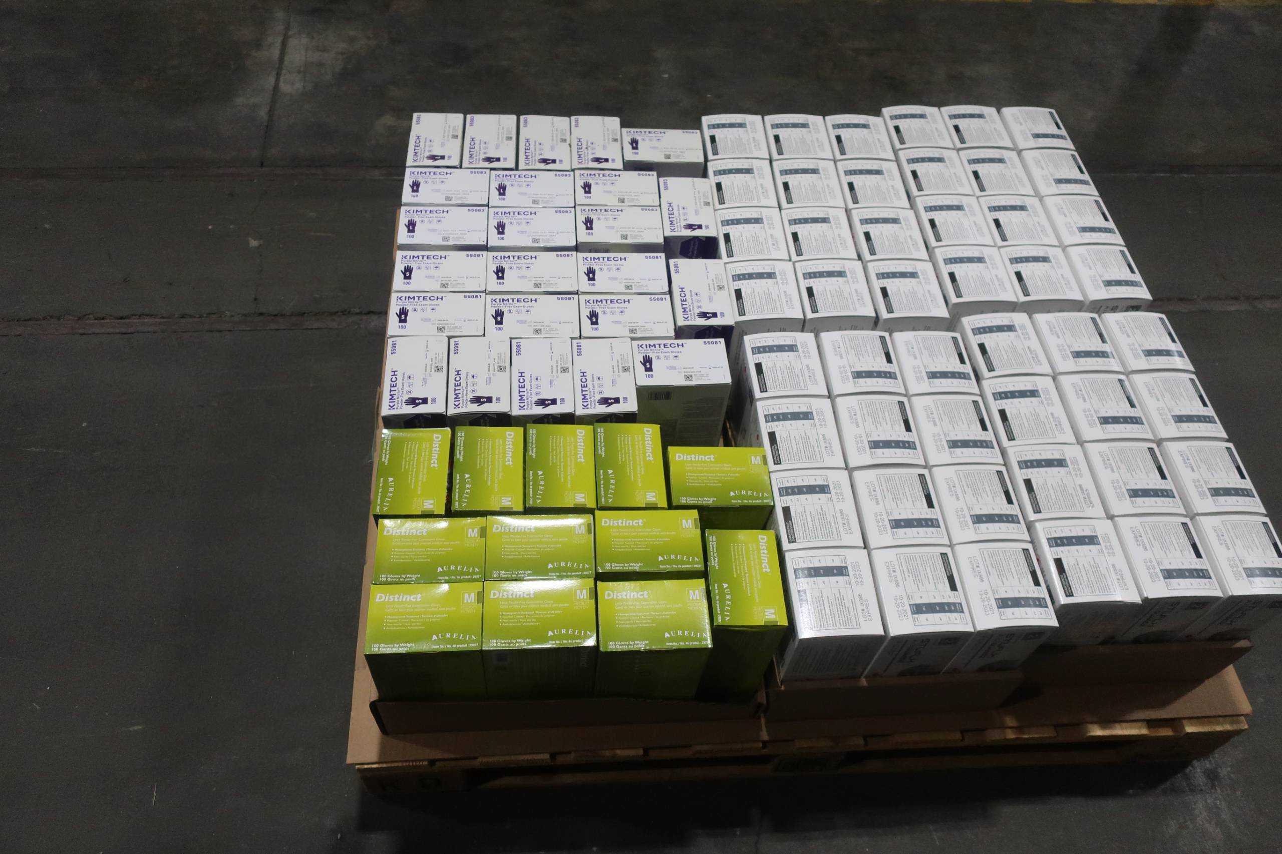 SKU 1761992 - PALLET OF ASORTED GLOVES - PPE
