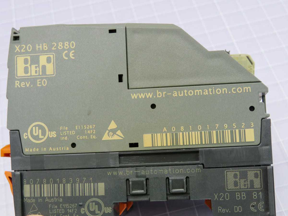 B&R X20HB2880 HUB EXPANSION MODULE T211111 - MOTOR DRIVES