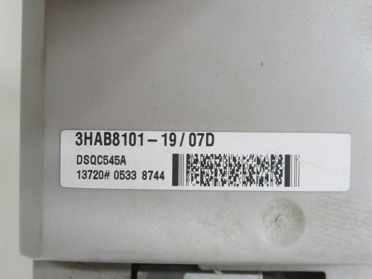 IN MOTION 3HAB8101-19/07D DSQC545A SERVO DRIVE RECTIFIER T271826 - INDUSTRIAL PARTS