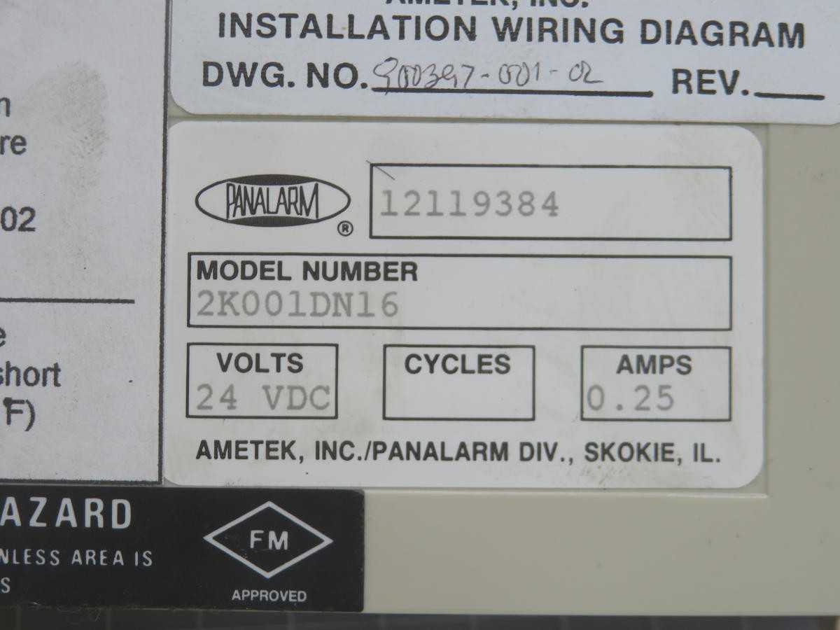 PANALARM 2K001DN16 DRIVE T242000 - DC DRIVES