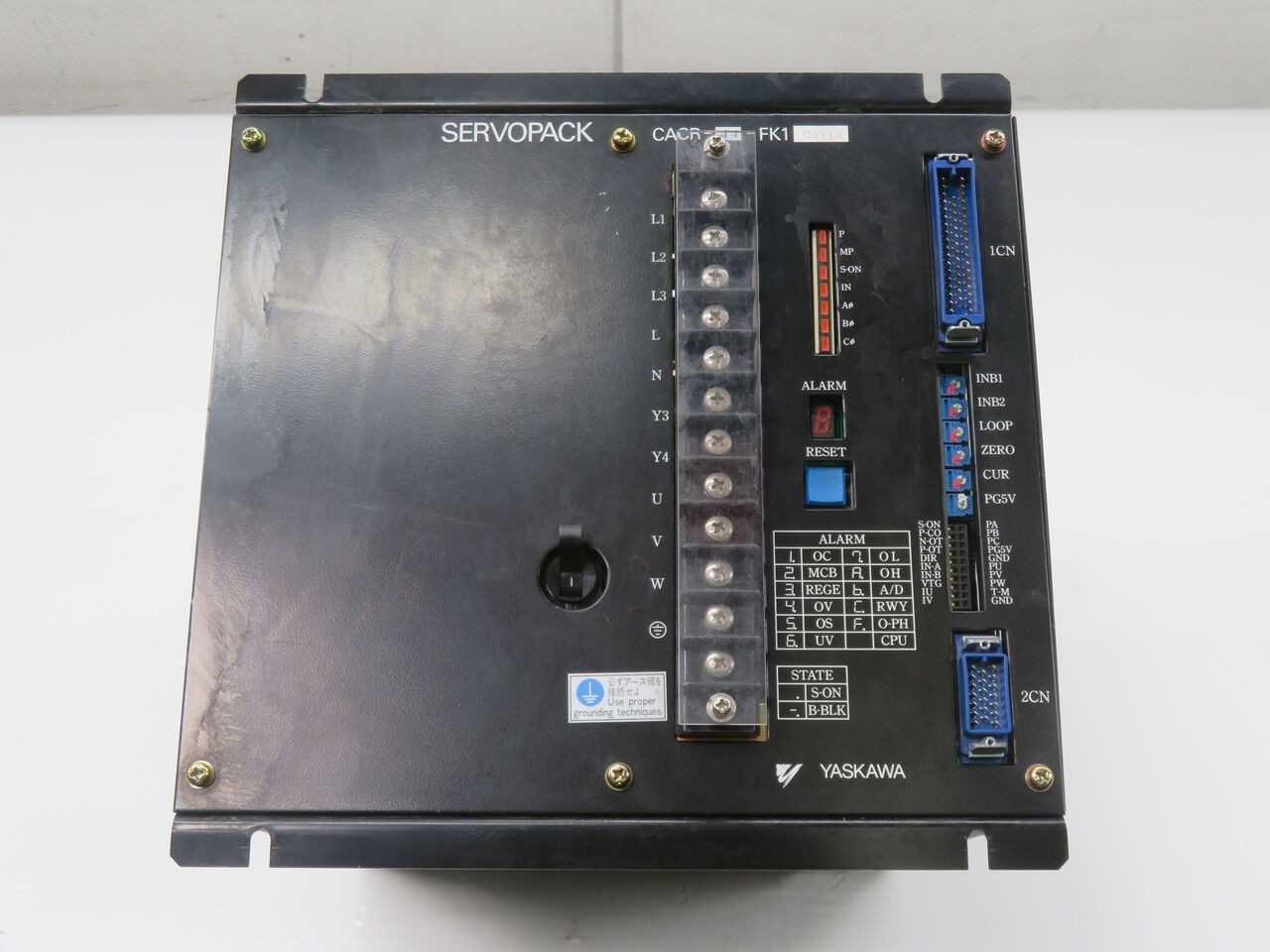 YASKAWA CACR-44-FK1CSY1A SERVOPACK DRIVE T243697 - SERVO