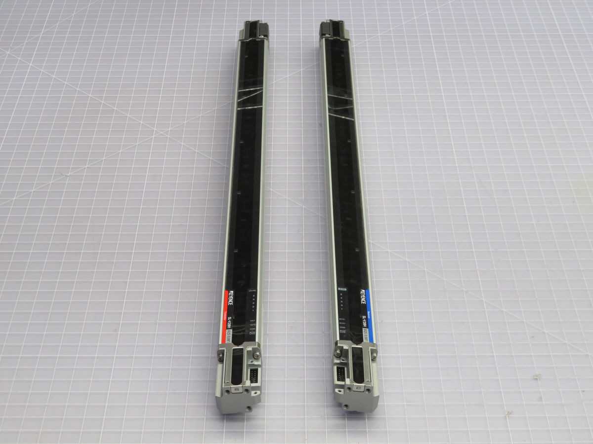 KEYENCE SL-V28H-T SAFETY LIGHT CURTAIN TRANSMITTER T260043 - SENSORS