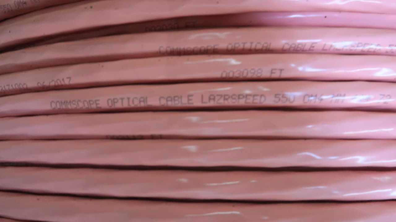 Commscope 760237130 Multimode OM4 Fiber Optic Cable 72 Fiber 3430 Ft - FIBER OPTIC CABLE