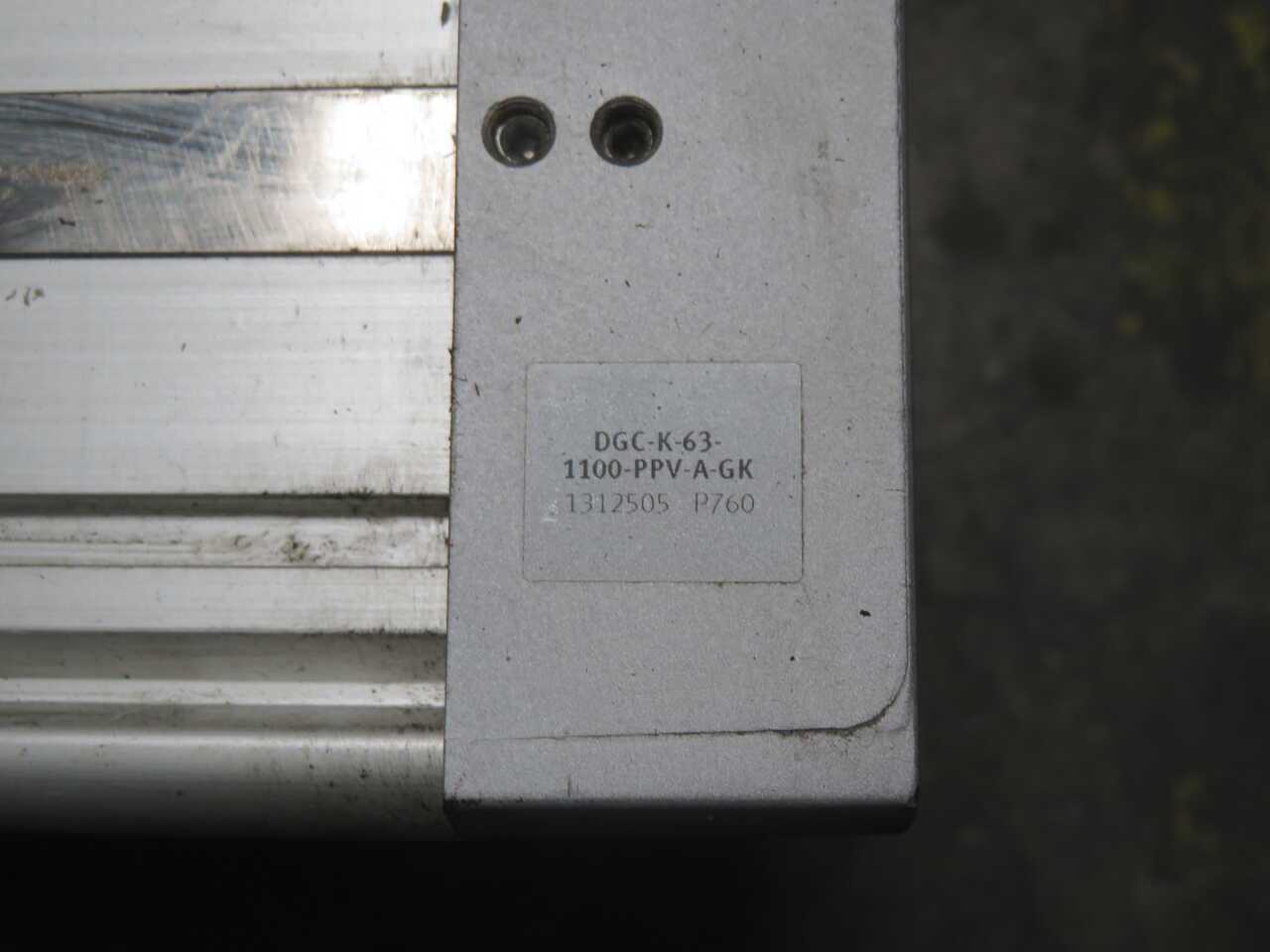 Festo DGC-K-63-1100-PPV-A-GK Rodless Linear Drive Actuator 1312505 - ACTUATOR
