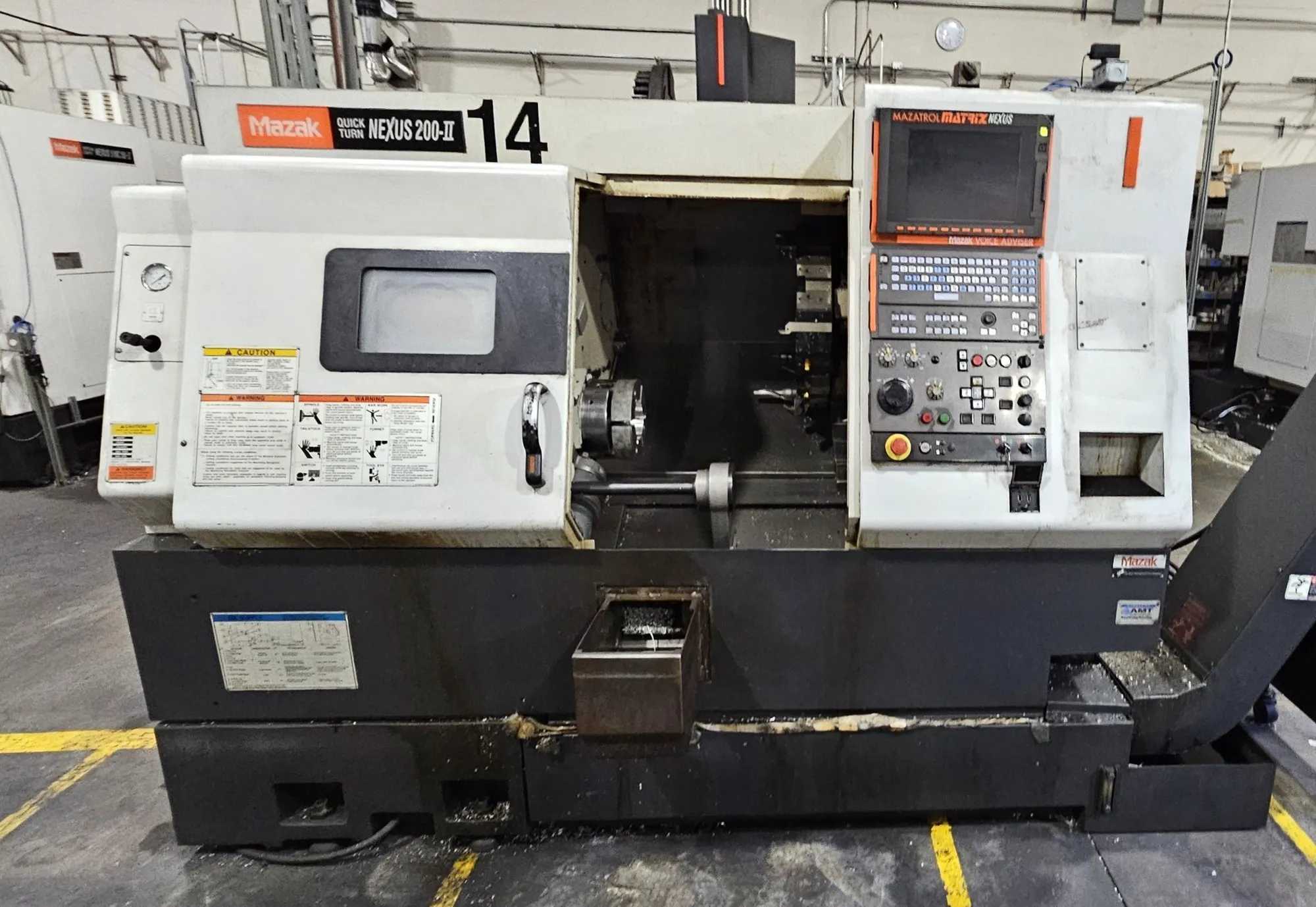 Mazak Quick Turn Nexus 200-II CNC Turning Center For Precision Machining - CNC LATHES