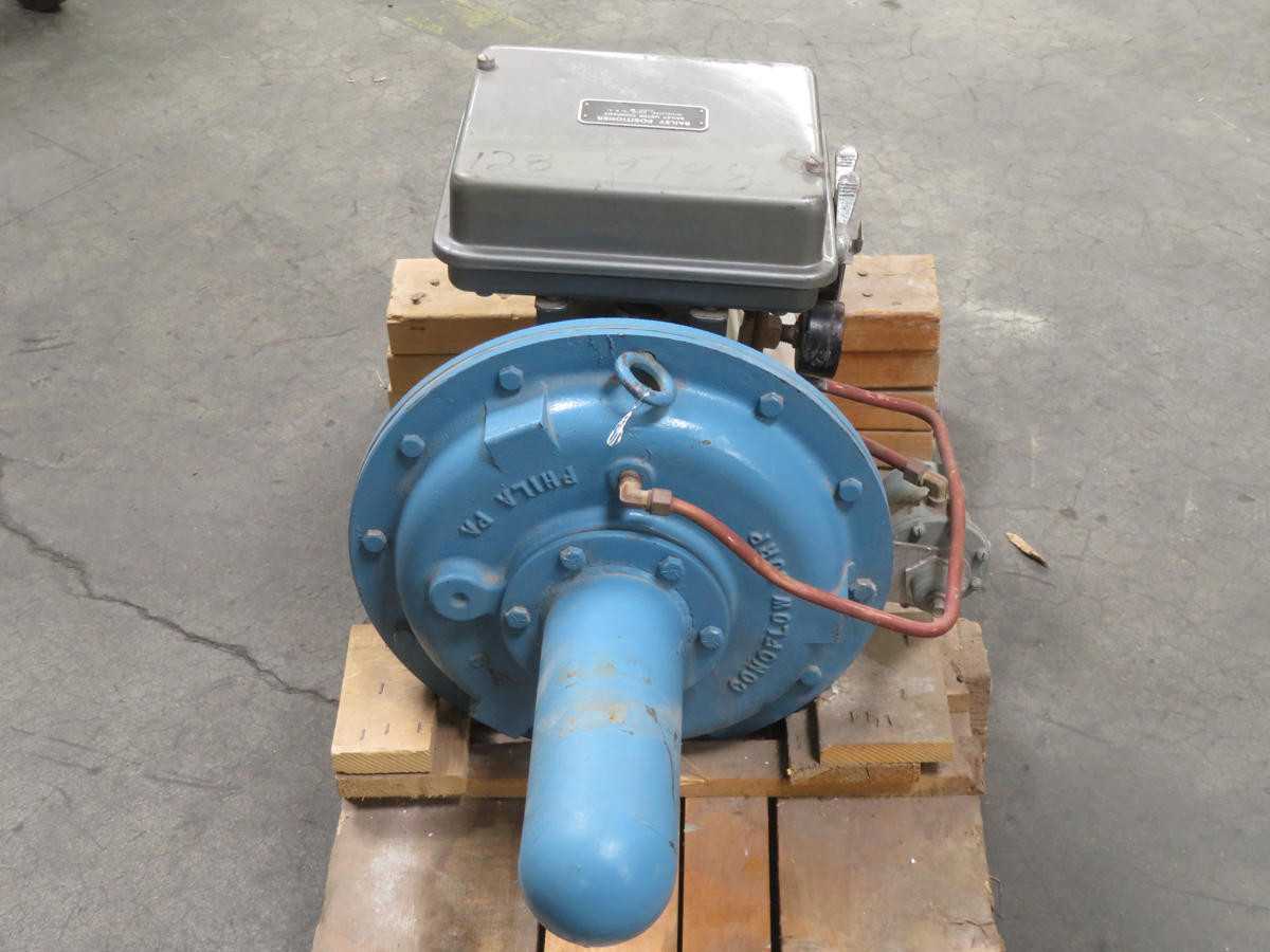 BAILEY POSITIONER LINEAR PNEUMATIC SPRING-DIAPHRAGM VALVE ACTUATOR W CONOFLOW CORPORATION FH-60XT - VALVE POSITIONERS & INDICATORS