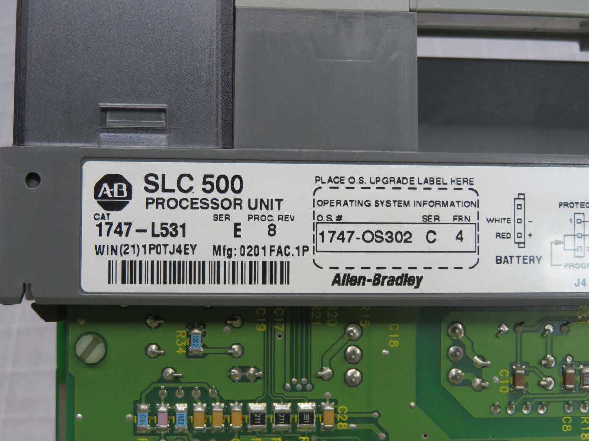 ALLEN-BRADLEY 1747-L531 PROCESSOR UNIT T232906 - INDUSTRIAL PARTS