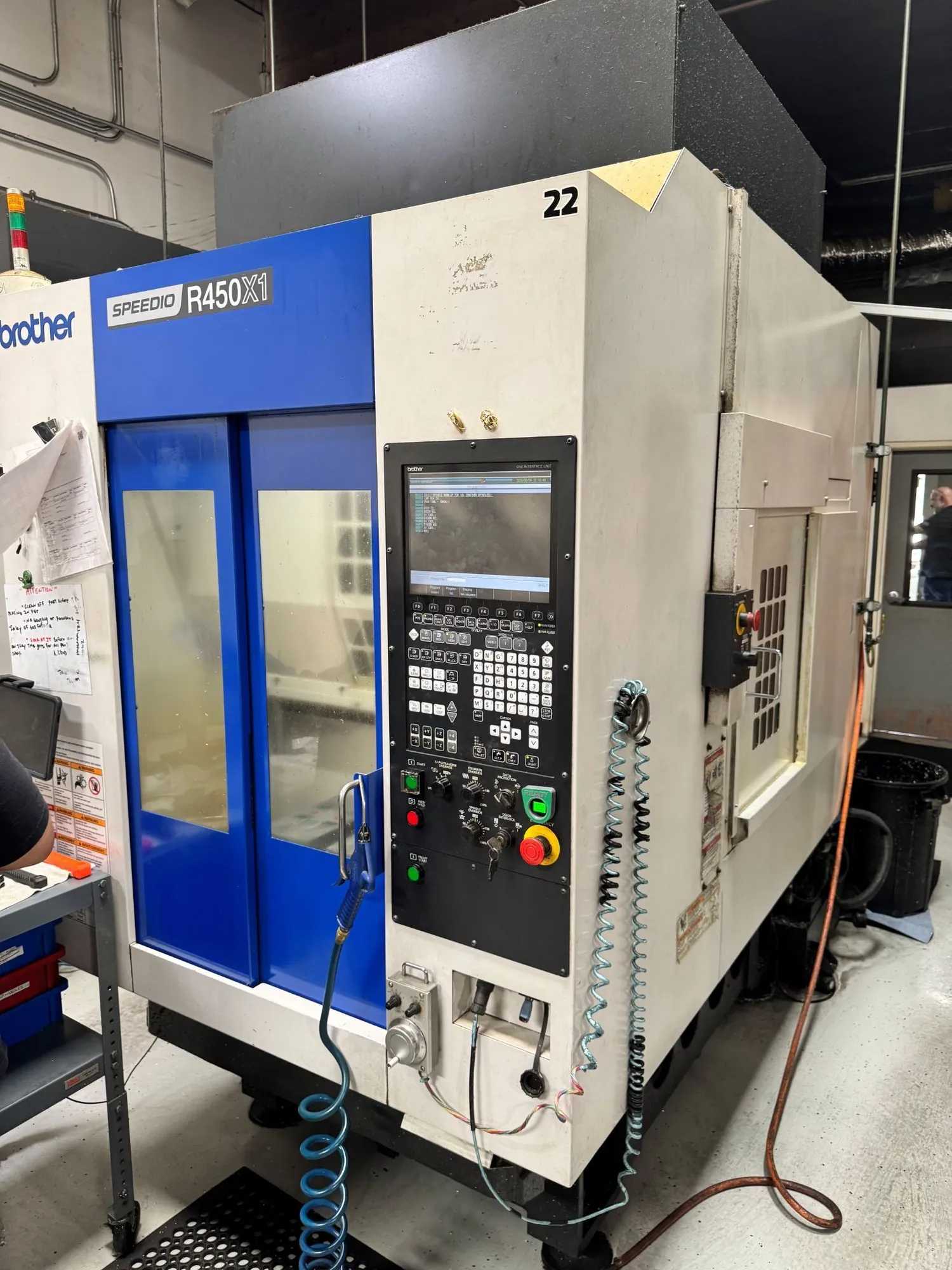 2017 Brother Speedio R450X1 Vertical Machining Center With High Speed Spindle - VERTICAL MACHINING CENTERS