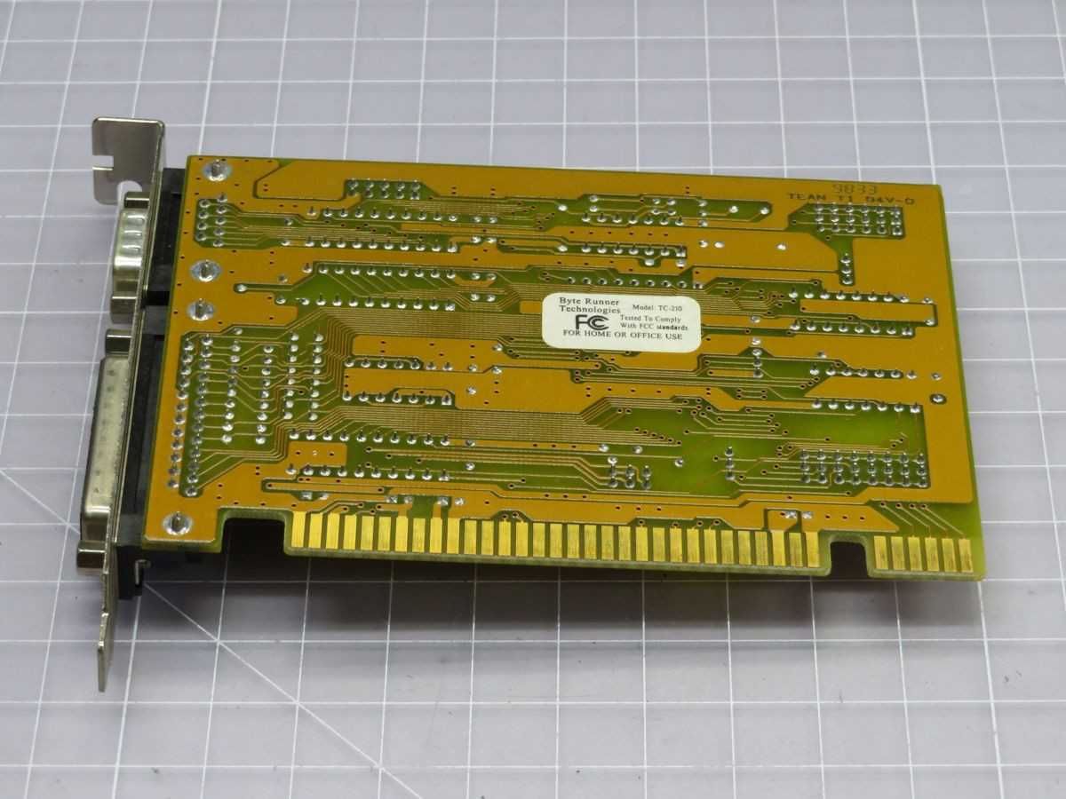 BYTE RUNNER TECHNOLOGIES TC-210 HIGH SPEED TURBO I/O CARD T253407 - PLC MODULES