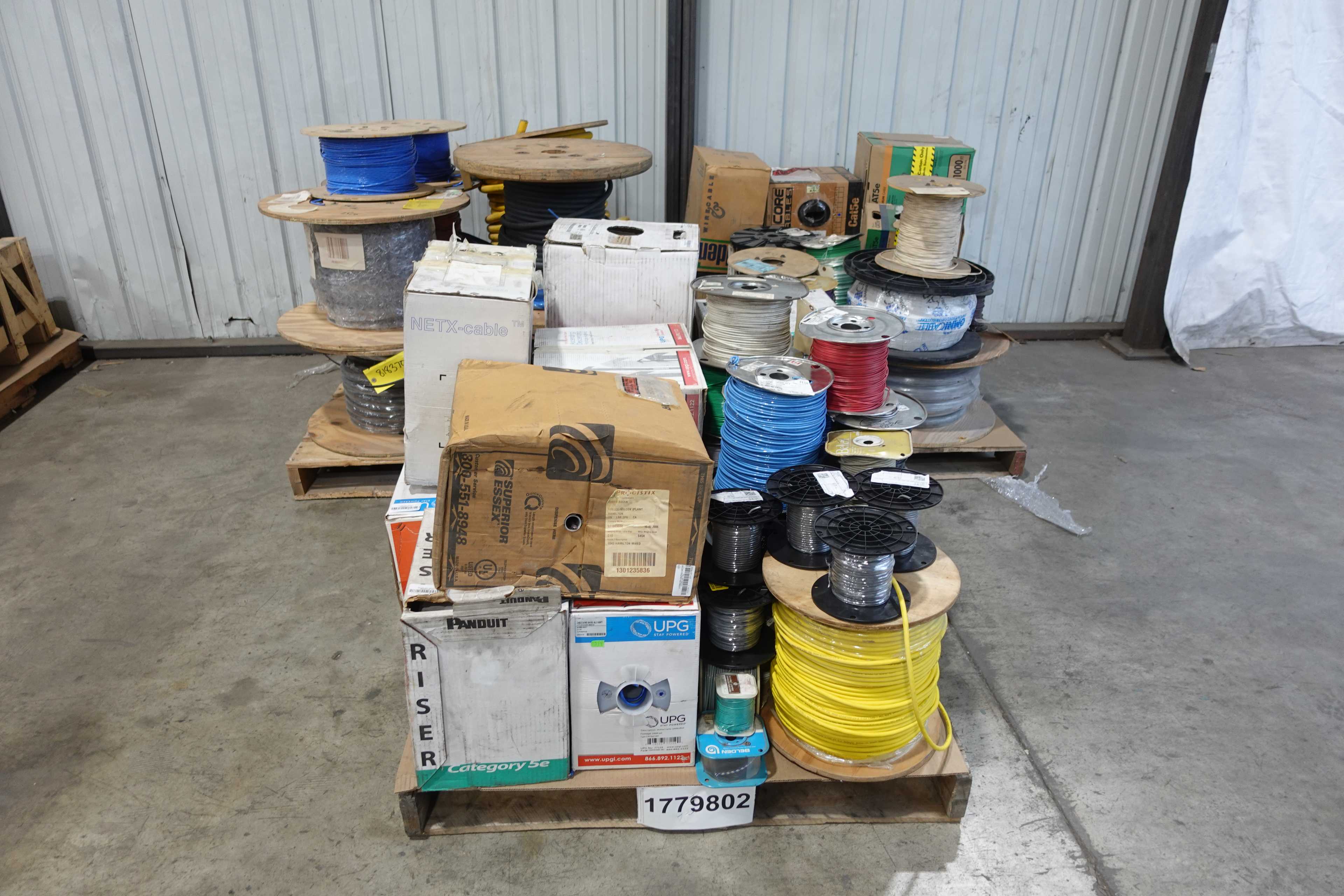 SKU 1779802 - 3 PALLETS OF INSULATED WIRE - WIRE