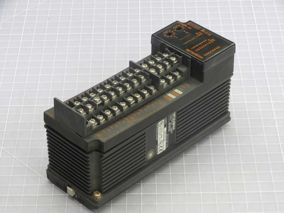 MITSUBISHI AY51C OUTPUT MODULE T241345 - PLC MODULES
