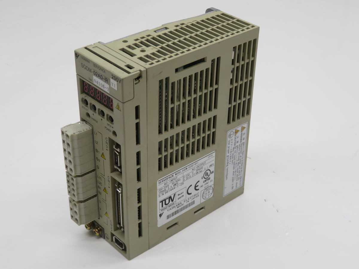 YASKAWA SGDM-02AD-RY1 SERVOPACK SERVO DRIVE T246648 - SERVO