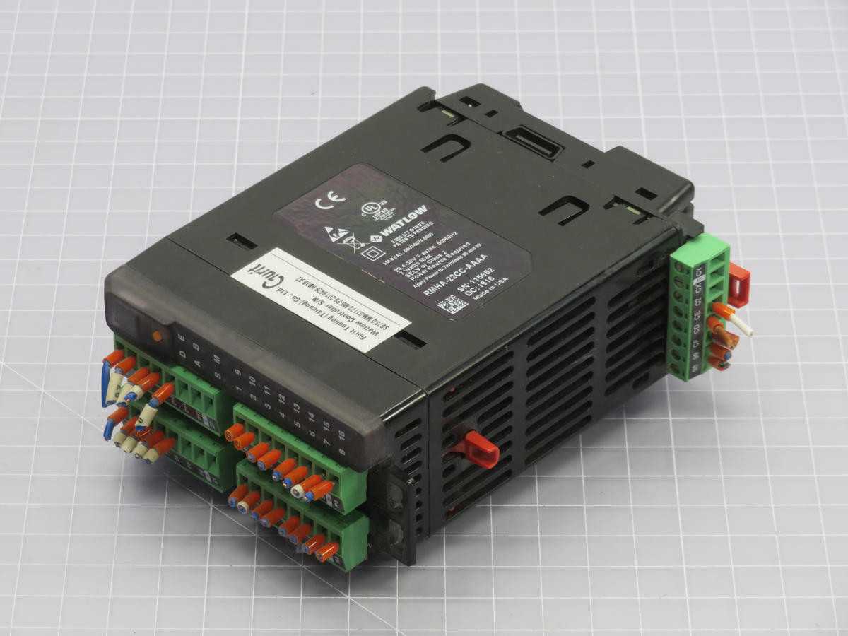 WATLOW RMHA-22CC-AAAA HIGH DENSITY CONTROL MODULE T218120 - AUTOMATION & CONTROLS