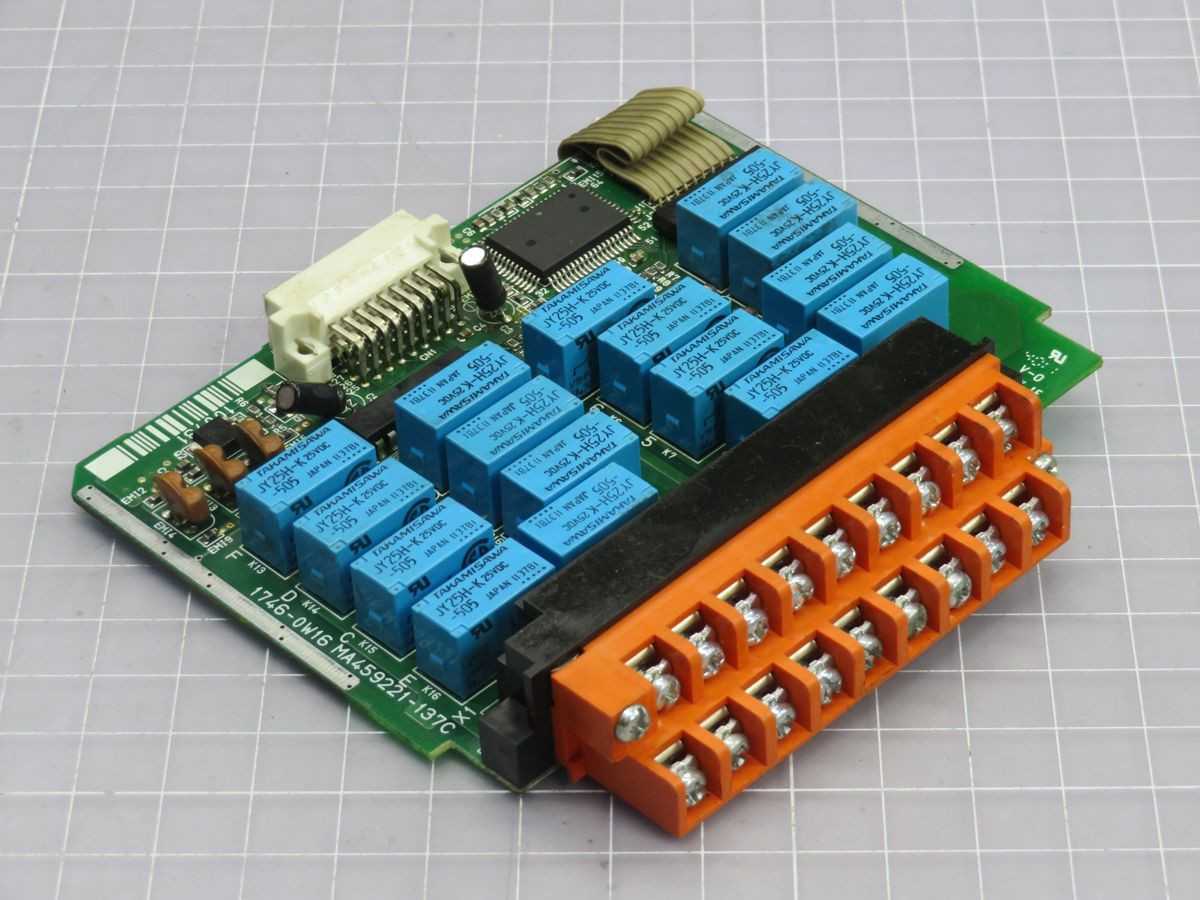 ALLEN BRADLEY 1746-0W16 OUTPUT MODULE T248045 - INDUSTRIAL PARTS