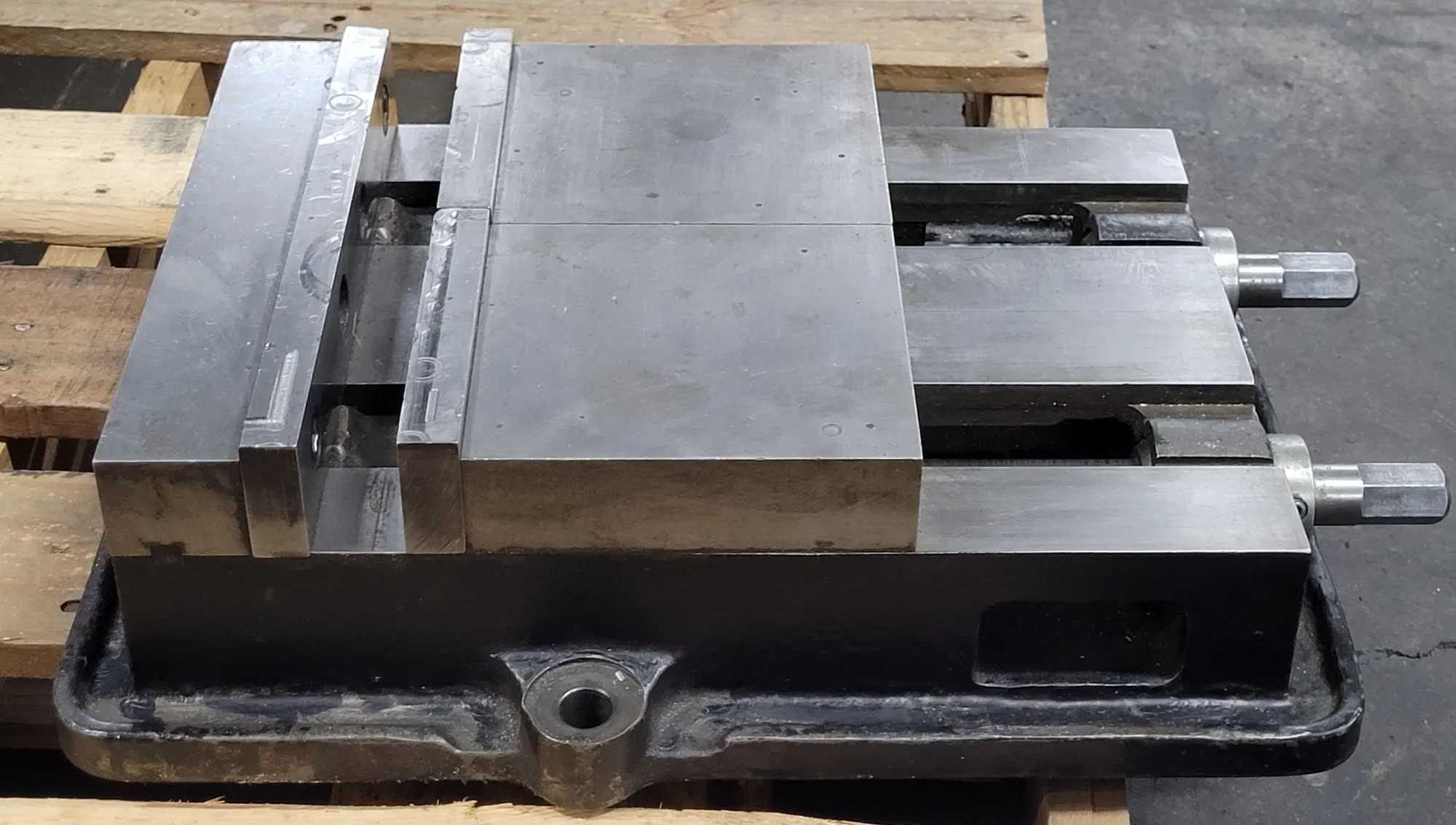 High-Tech Machine & Tool Co. Twinn Jaw 10-Inch Machine Vise - MACHINING ACCESSORIES & TOOLING
