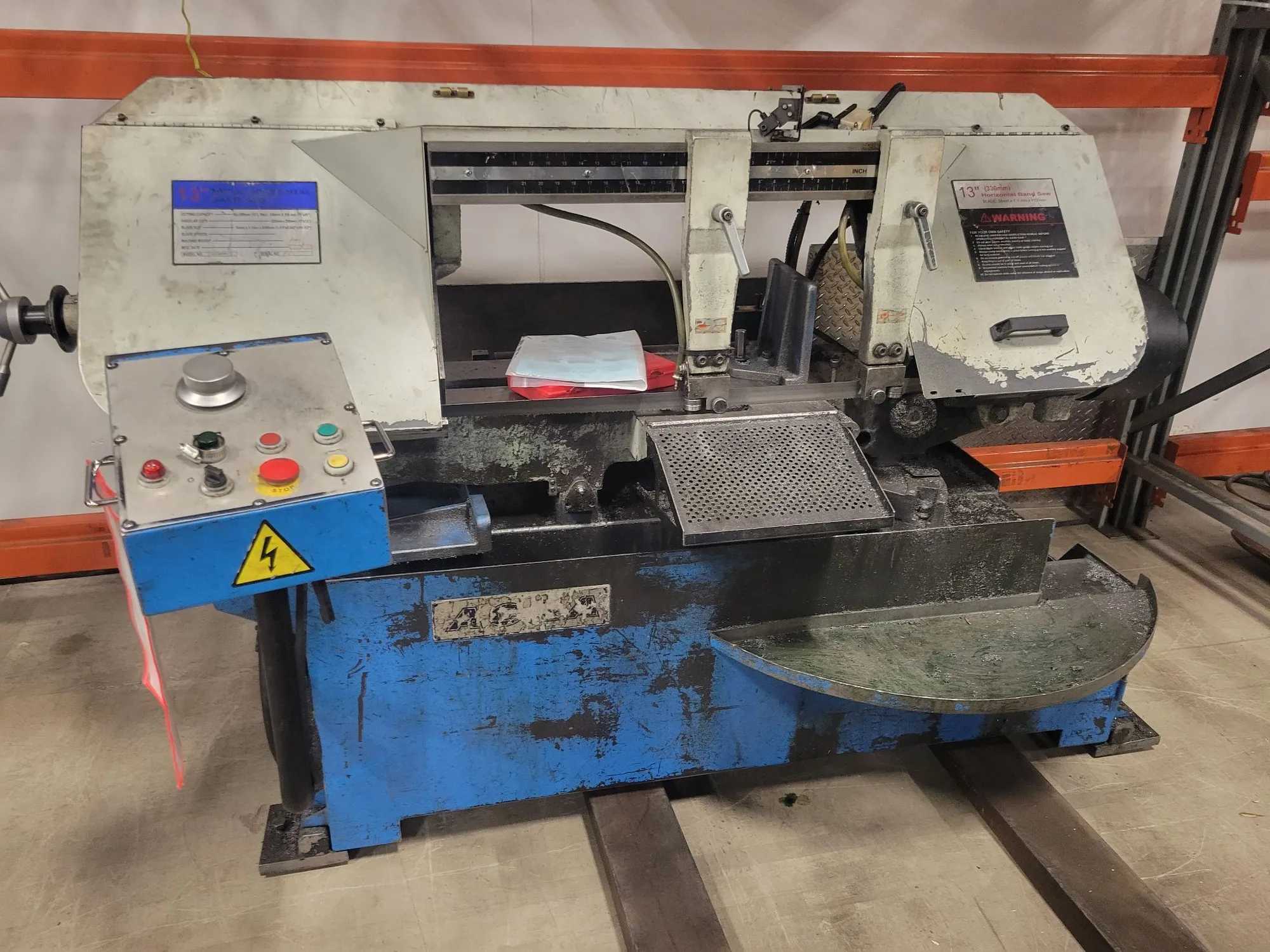 2021 ACRA BS 330 SSA Horizontal Band Saw | 2.95 HP Semi-Automatic | 162" Blade - HORIZONTAL BAND SAWS
