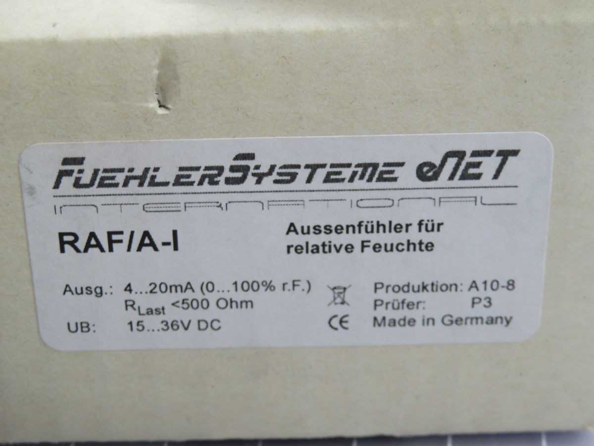 FUEHLERSYSTEME RAF/A-I TEMPERATURE TRANSDUCER T258953 - TEMPERATURE TRANSDUCER