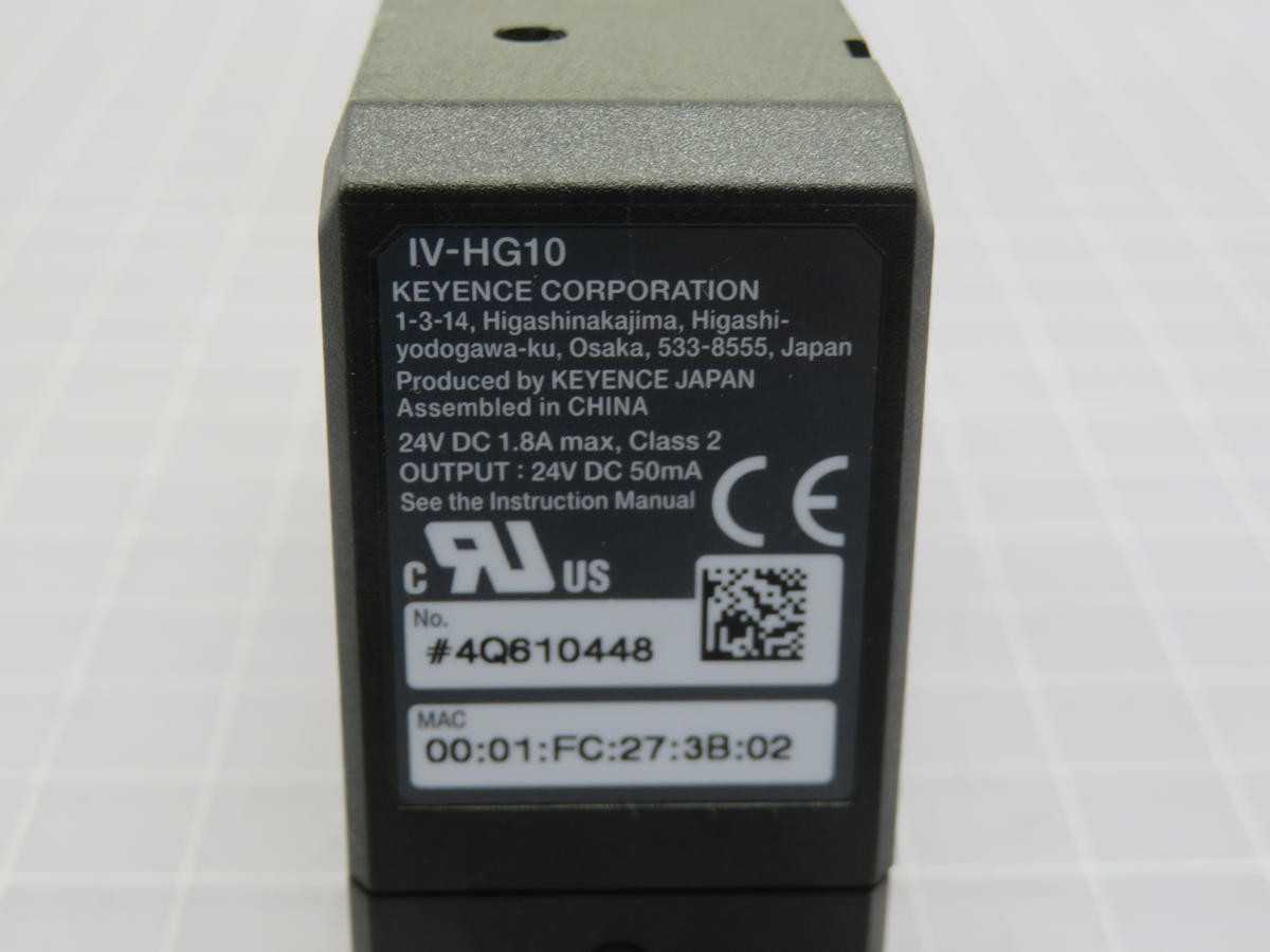 KEYENCE IV-HG10 SENSOR AMPLIFIER T215602 - SENSORS